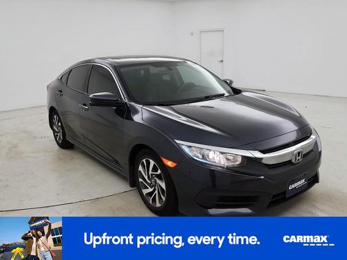 Blue 2017 Honda Civic EX