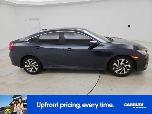 Blue 2017 Honda Civic EX