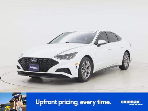 White 2021 Hyundai SONATA SEL