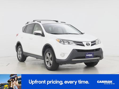 White 2015 Toyota RAV4 XLE