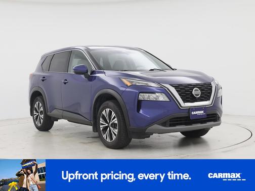 Blue 2021 Nissan Rogue SV