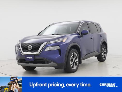 Blue 2021 Nissan Rogue SV