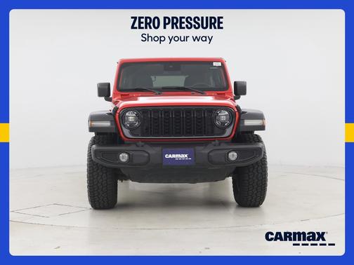 Red 2024 Jeep Wrangler Willy's