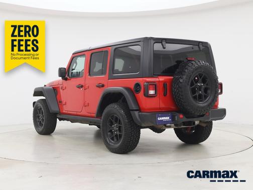 Red 2024 Jeep Wrangler Willy's