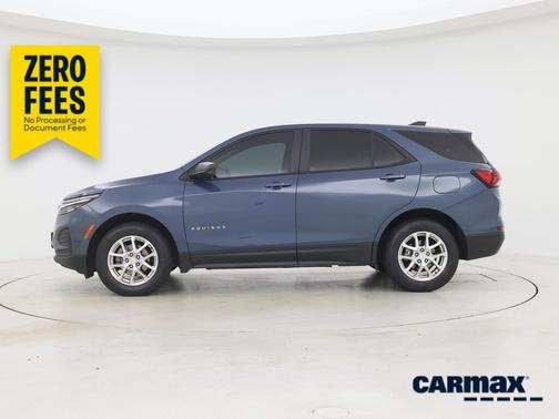 Blue 2024 Chevrolet Equinox LS