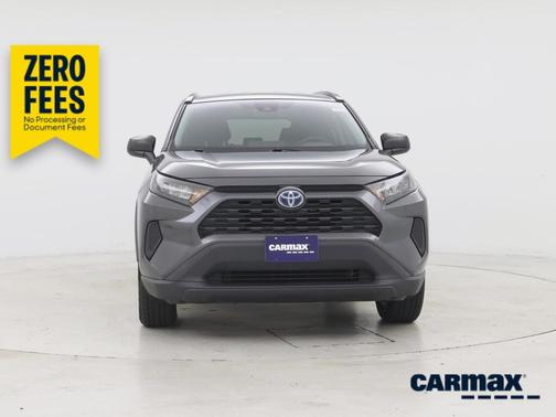 Gray 2021 Toyota RAV4 Hybrid LE