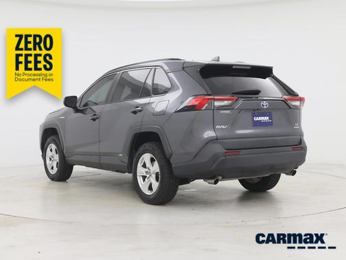 Gray 2021 Toyota RAV4 Hybrid LE