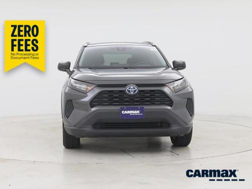 Gray 2021 Toyota RAV4 Hybrid LE