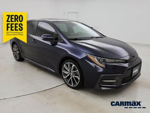 Blue 2022 Toyota Corolla SE Night Shade