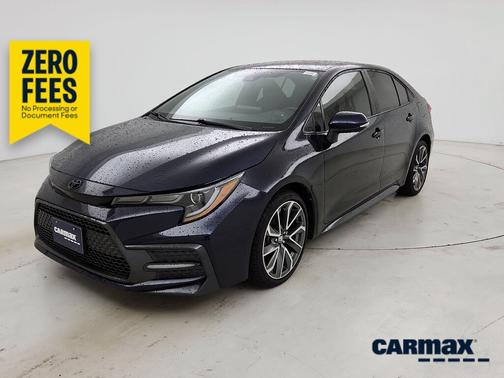 Blue 2022 Toyota Corolla SE Night Shade