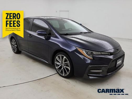 Blue 2022 Toyota Corolla SE Night Shade