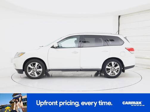 White 2014 Nissan Pathfinder Platinum