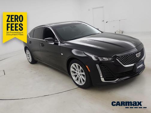 Black 2023 Cadillac CT5 Luxury