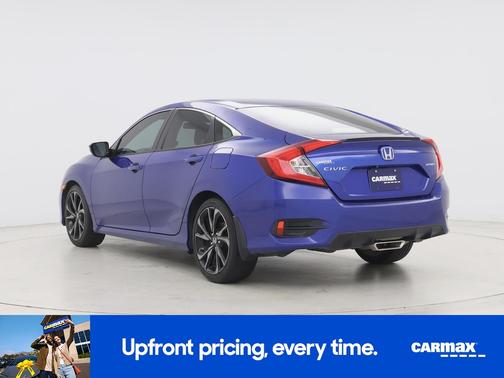 Blue 2020 Honda Civic Sport