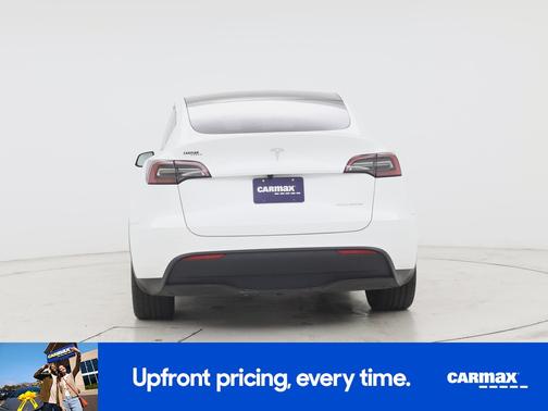 White 2025 Tesla Model Y Long Range