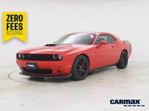 Red 2018 Dodge Challenger 392 Hemi Scat Pack Shaker