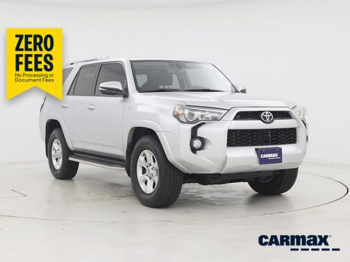 Silver 2018 Toyota 4Runner SR5 Premium