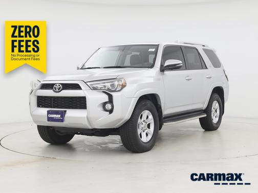 Silver 2018 Toyota 4Runner SR5 Premium