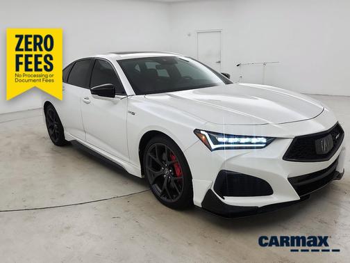 White 2022 Acura TLX SH-AWD Type S