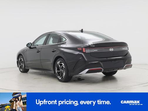 Black 2024 Hyundai SONATA SEL