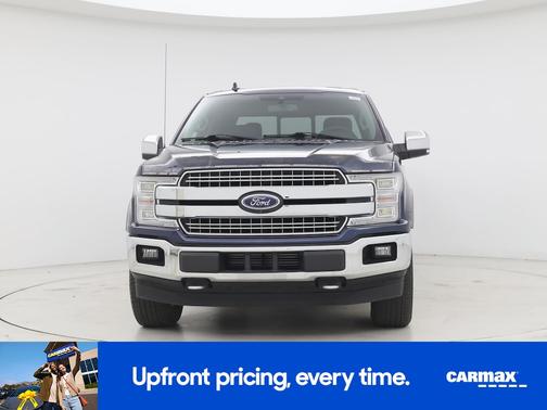 Blue 2018 Ford F-150 Lariat
