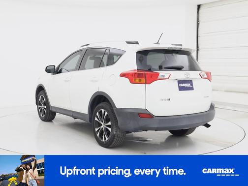 White 2015 Toyota RAV4 Limited