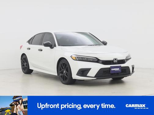 White 2023 Honda Civic Sport