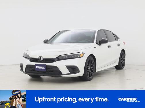 White 2023 Honda Civic Sport
