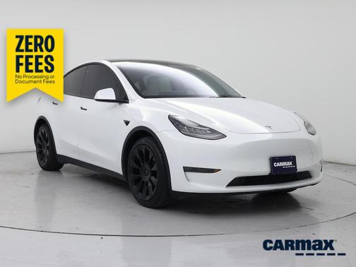 White 2021 Tesla Model Y Long Range