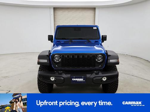 Blue 2025 Jeep Wrangler Willy's