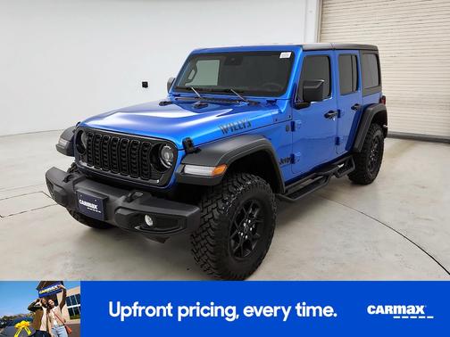 Blue 2025 Jeep Wrangler Willy's