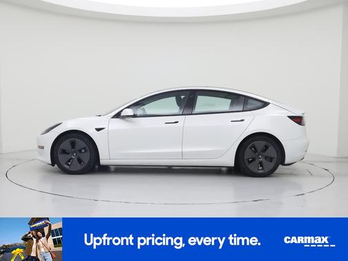 White 2021 Tesla Model 3 Standard Range Plus