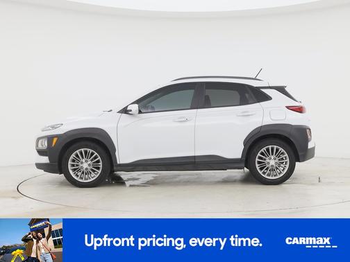 White 2021 Hyundai KONA SEL