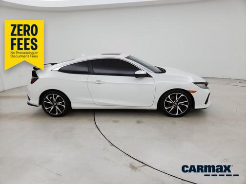 White 2019 Honda Civic SI