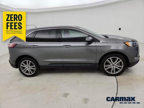 Gray 2023 Ford Edge Titanium