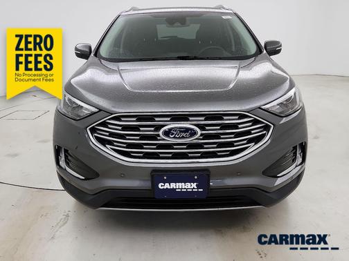 Gray 2023 Ford Edge Titanium