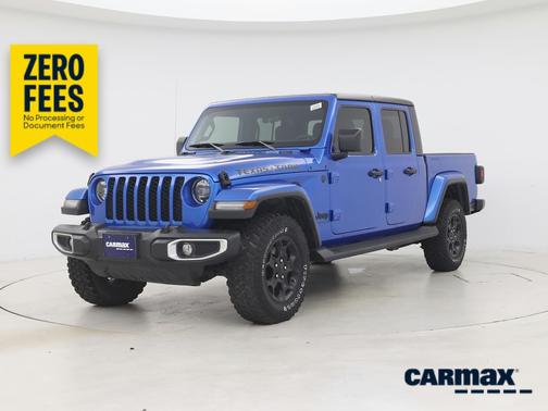 Blue 2023 Jeep Gladiator Texas Trail