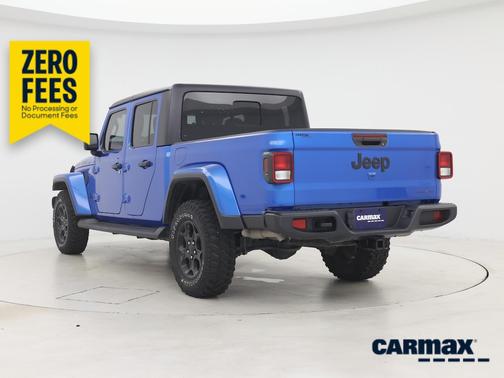 Blue 2023 Jeep Gladiator Texas Trail