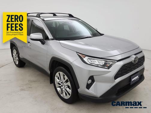 Silver 2019 Toyota RAV4 XLE Premium