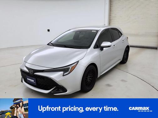 Silver 2023 Toyota Corolla Hatchback SE