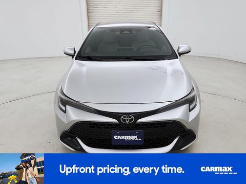 Silver 2023 Toyota Corolla Hatchback SE