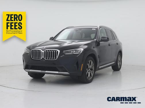 Black 2023 BMW X3 XDrive30i
