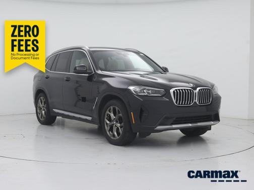 Black 2023 BMW X3 XDrive30i