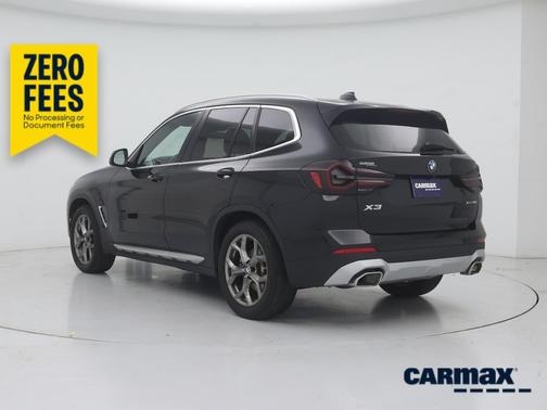 Black 2023 BMW X3 XDrive30i