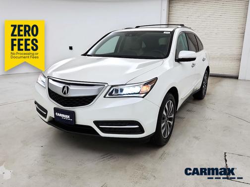White 2016 Acura MDX