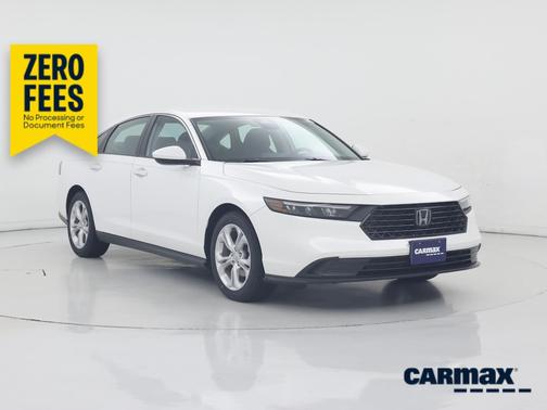 White 2023 Honda Accord LX