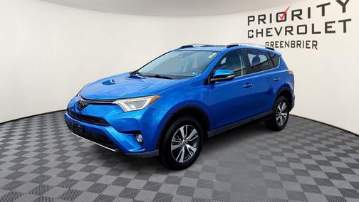 Electric Storm Blue 2018 Toyota RAV4 XLE