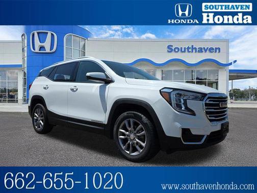 Summit White 2024 GMC Terrain SLT