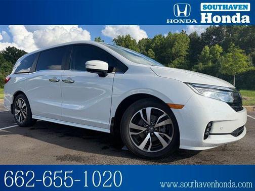 Platinum White 2023 Honda Odyssey Touring
