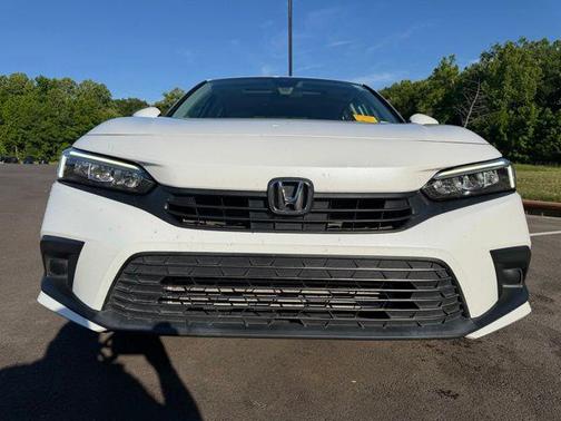 Platinum White Pearl 2022 Honda Civic EX